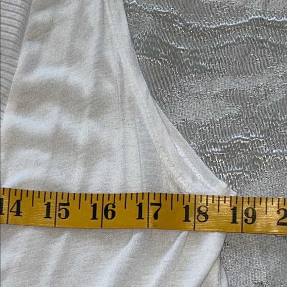 Converse White Sleeveless Drape Top - Picture 8 of 11